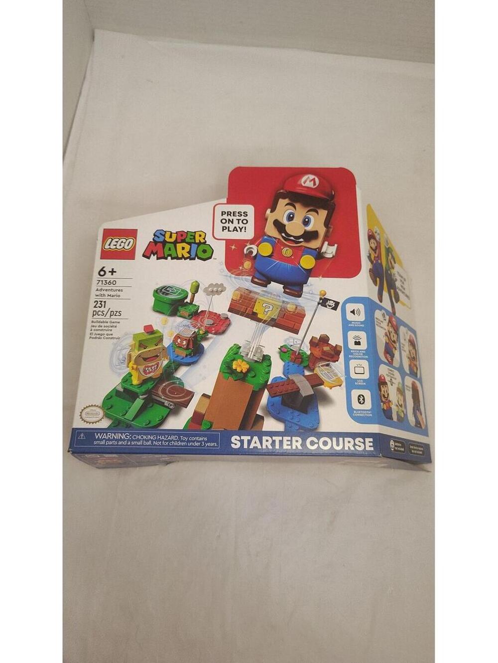 LEGO Super Mario Adventures with Mario Starter Course 71360 NEW Sealed 231 PCS